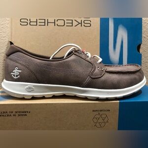 Sketchers Women’s On The Go Shoes, GOGA MAX, Brown, Size 10, Brand New
